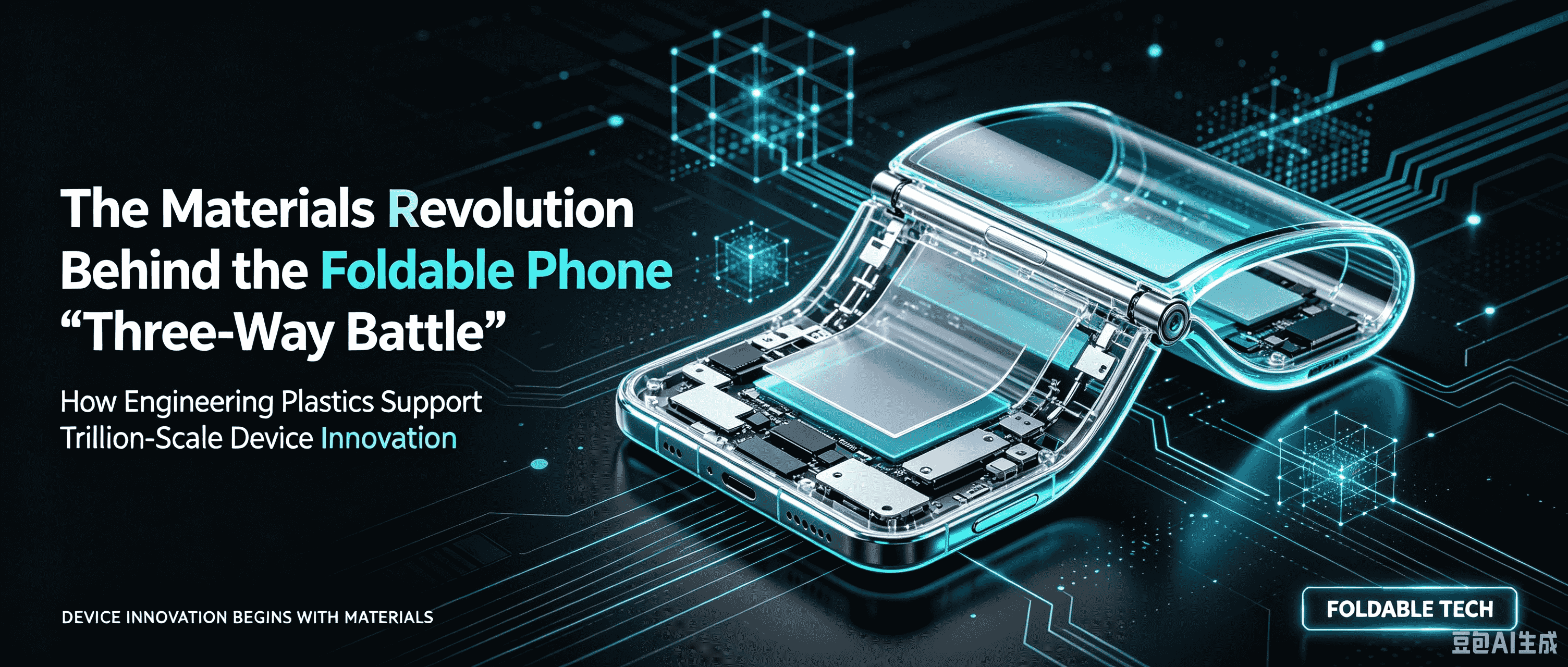 Materialrevolutionen bakom den hopfällbara telefonen 